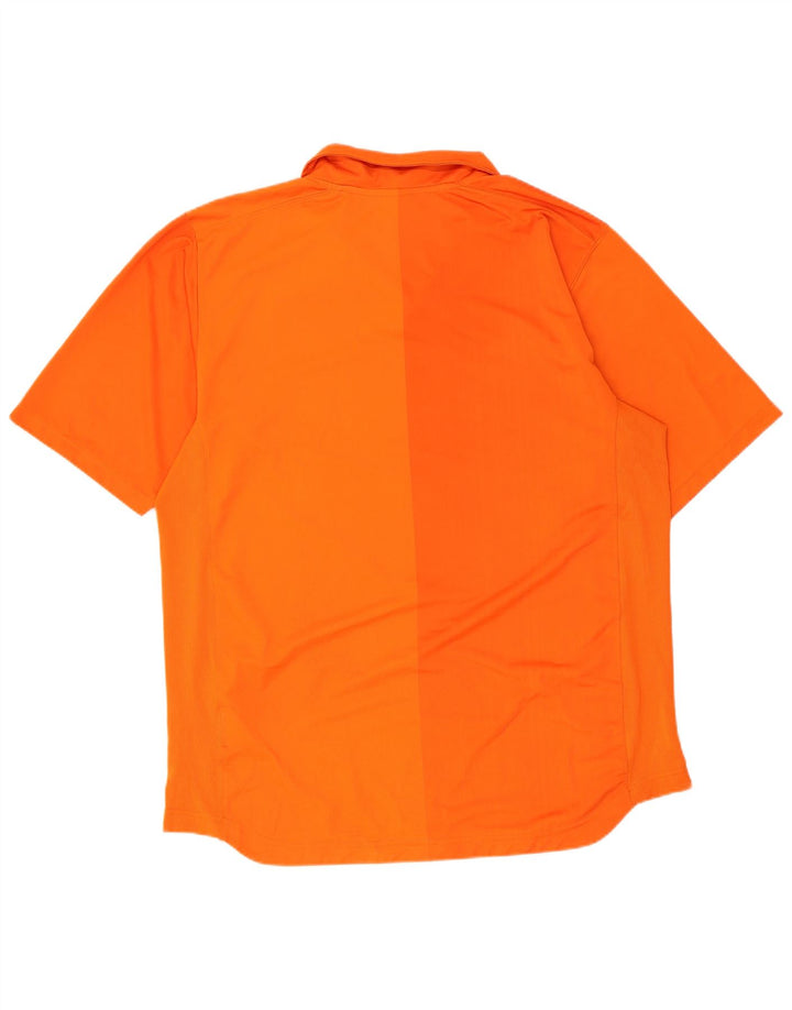 Camisa polo masculina Nike UK 45/47 XL laranja poliéster