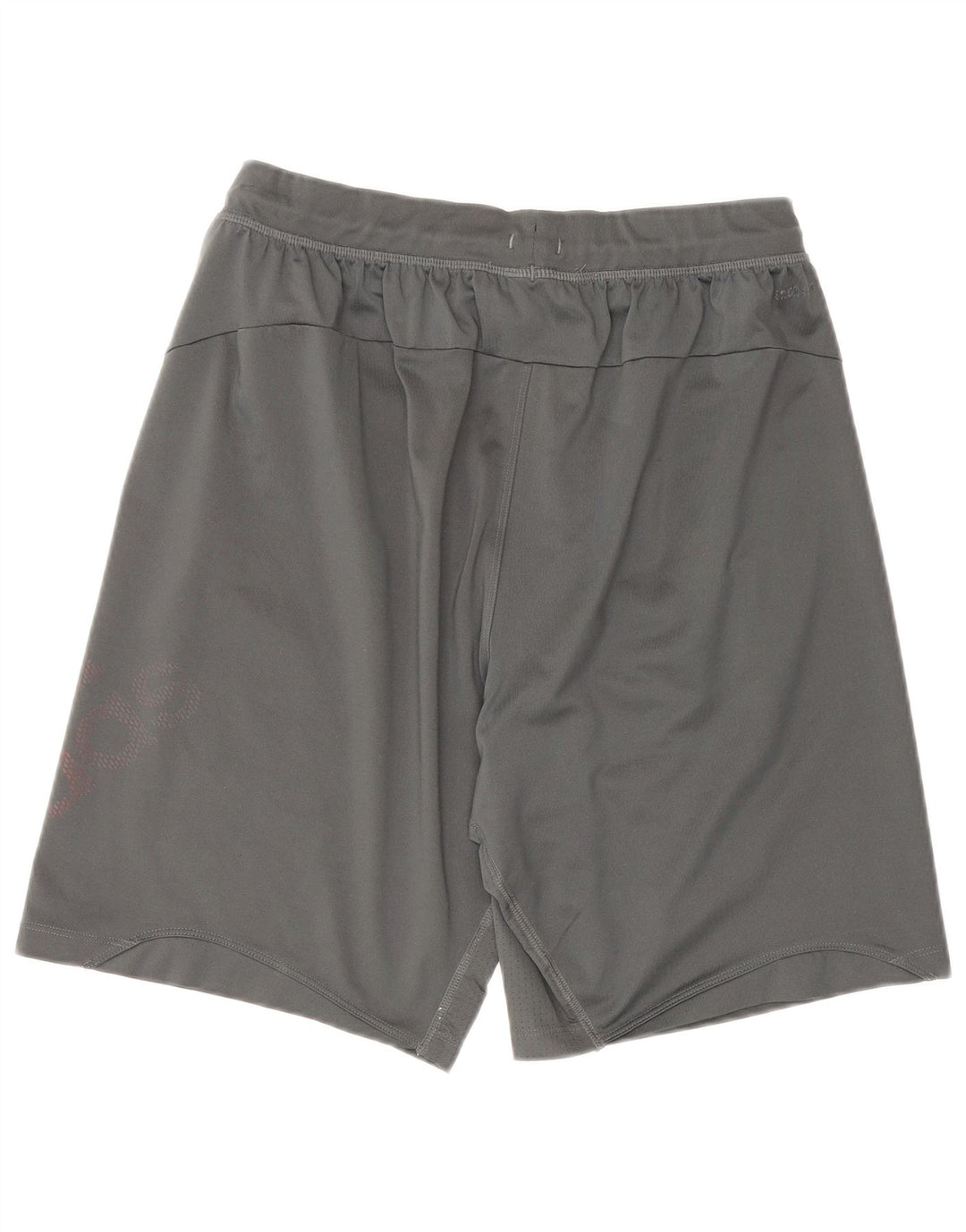 Shorts esportivos gráficos masculinos Adidas pequeno poliéster cinza