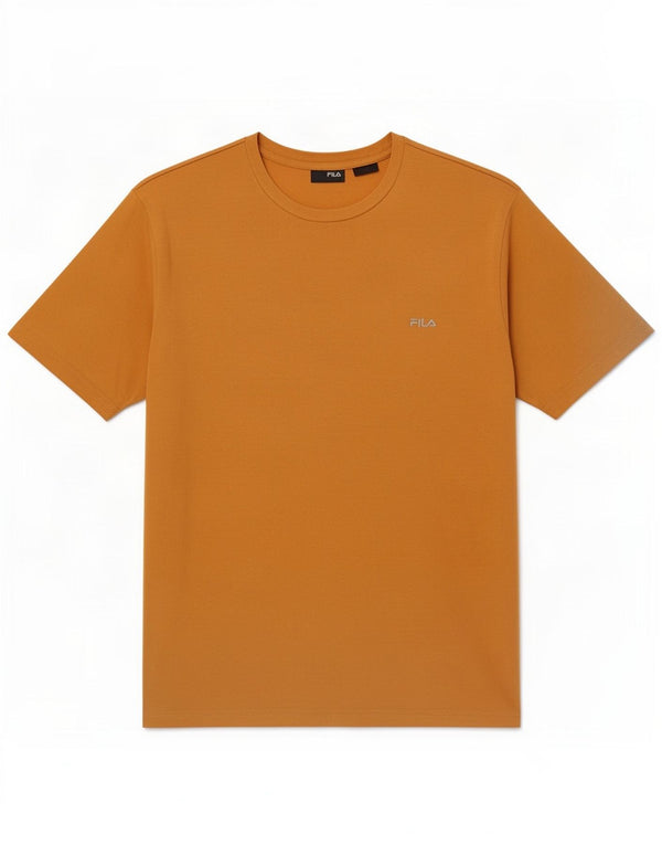 Fila Mens T-Shirt Top Large Orange