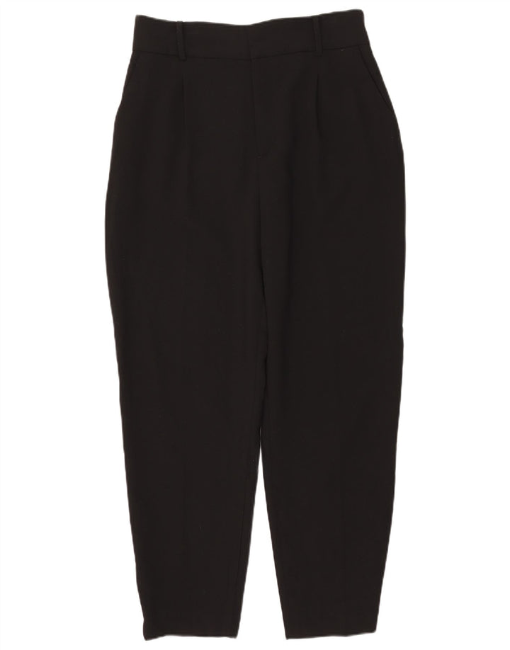 Calça Chino Cônica Feminina Zara Grande W30 L27 Poliéster Preto