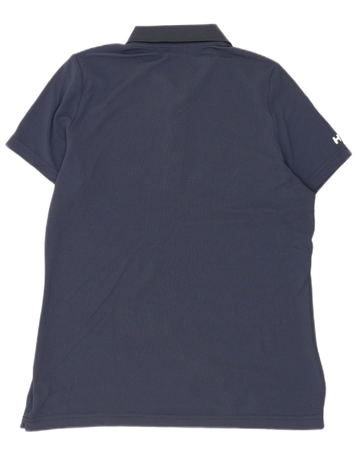 Polo feminino Helly Hansen UK 14 médio azul marinho poliamida