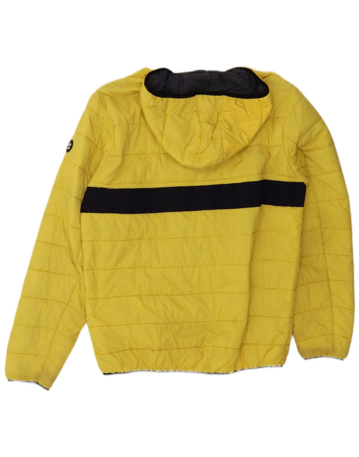 Jaqueta acolchoada com capuz feminina UMBRO UK 18 XL amarelo