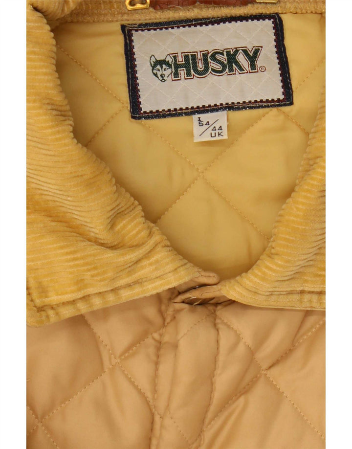 Jaqueta acolchoada masculina Husky UK 44 2XL nylon bege