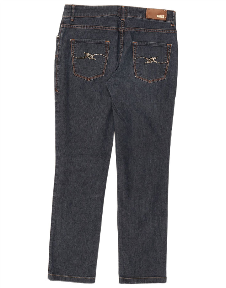 Trussardi Jeans Slim Feminino W28 L28 Azul Algodão