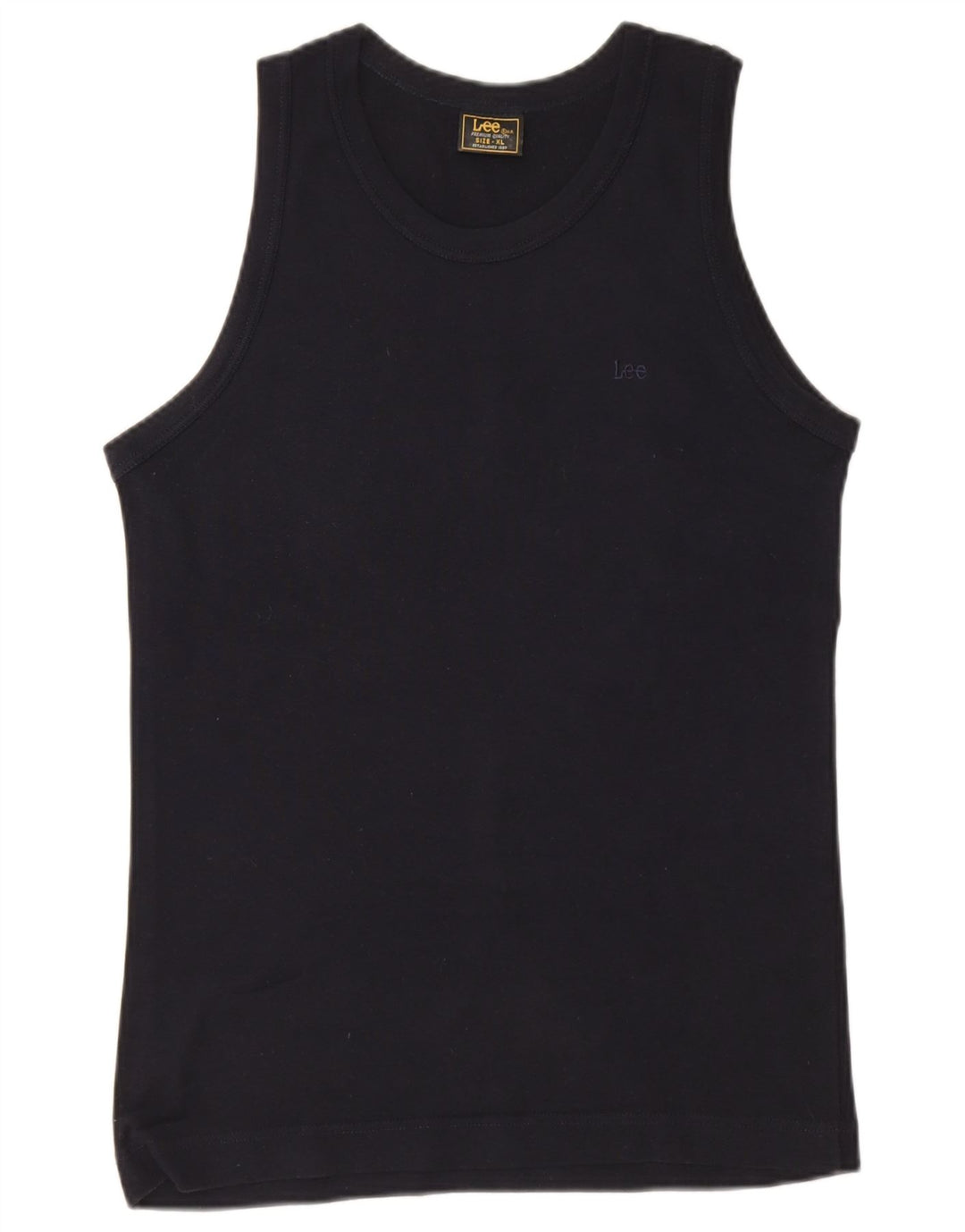 Colete masculino Lee Top XL azul marinho algodão