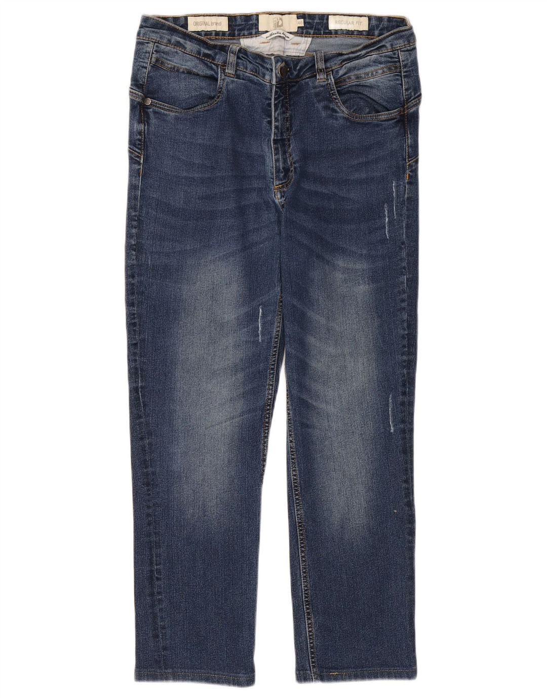 Calça jeans feminina Dack's EU 46 XL W34 L25 azul algodão