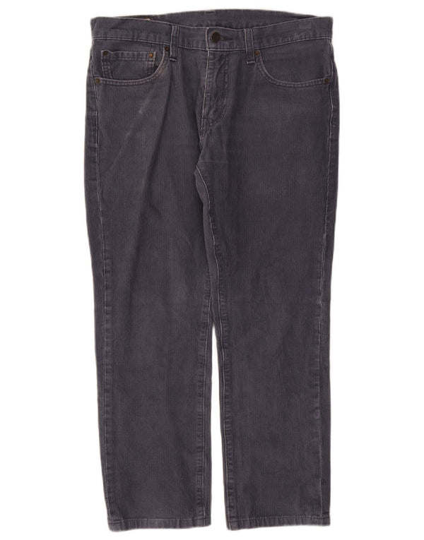 Calça masculina Levi's 511 Slim Corduroy W32 L26 Azul Marinho Algodão