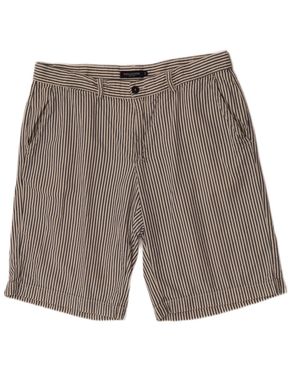 Marina Yachting Mens Chino Shorts IT 54 2XL W42 Riscas Azul