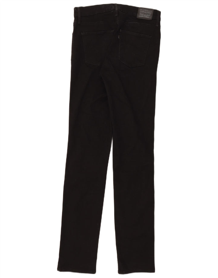 Calça jeans feminina Levi's Slimming Slim W31 L34 algodão preto