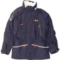 Jaqueta de esqui masculina Fila grande poliéster azul marinho