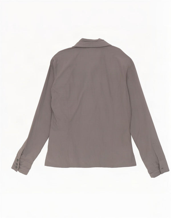 Camisa masculina Calvin Klein Jeans grande cinza poliéster