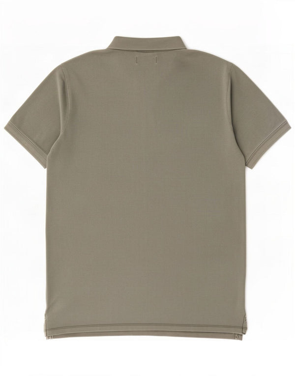 Gas Mens Polo Shirt XL Grey Cotton