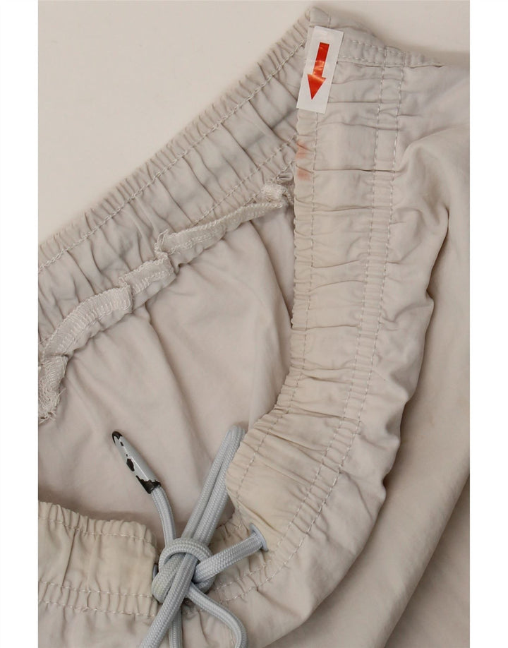 Zara Shorts de natação masculino grande nylon branco