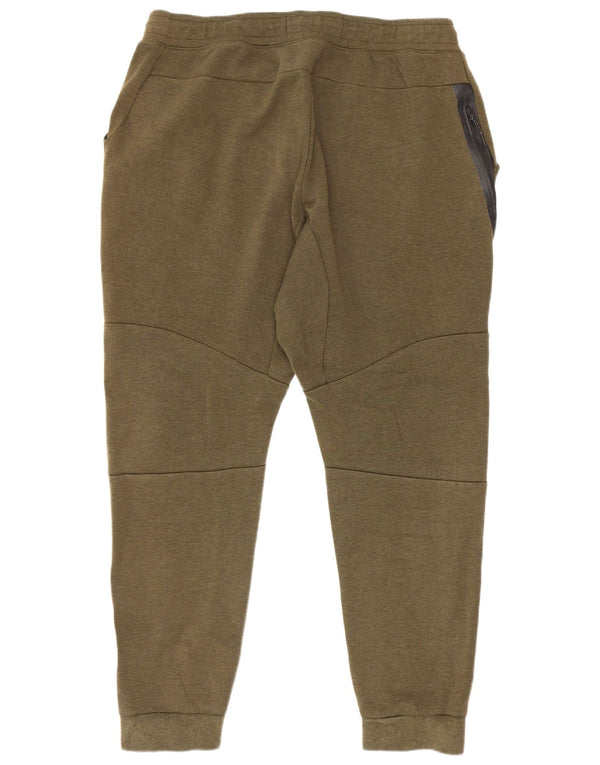 Nike Mens Calças de treino Joggers XL Khaki Cotton