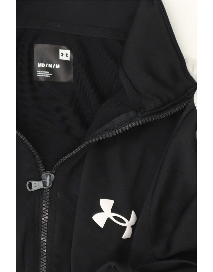 Under Armour Mens Treino Top Jaqueta Médio Preto Colorblock