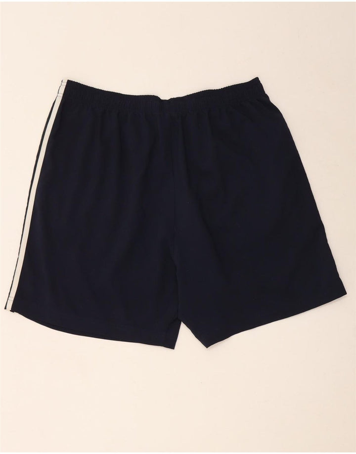 Shorts esportivos masculinos ADIDAS XL azul marinho poliéster
