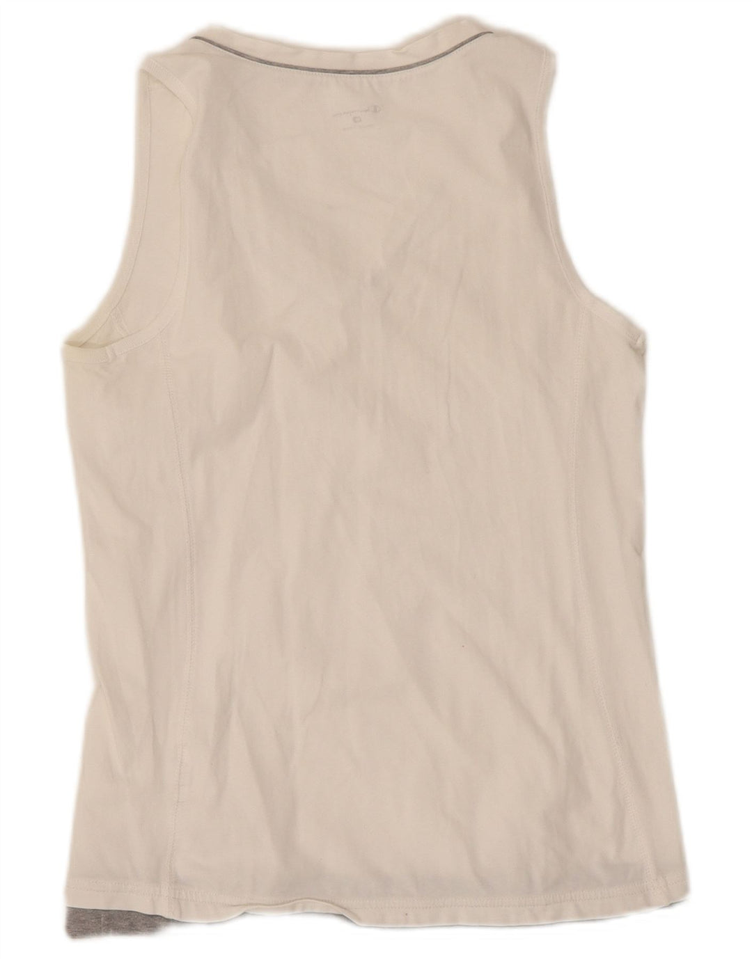 Colete feminino Champion UK 12 médio branco colorblock