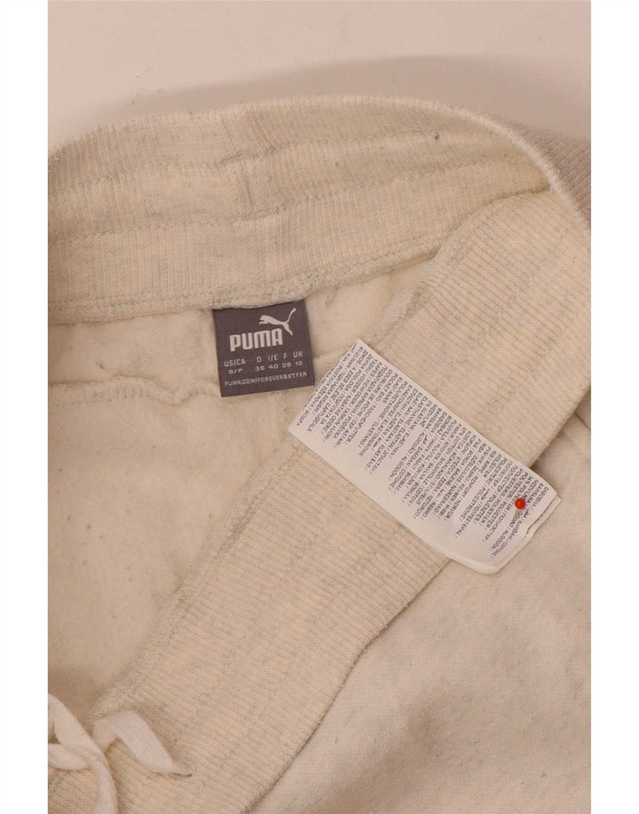 Calça de treino feminina Puma Joggers UK 10 pequeno poliéster cinza