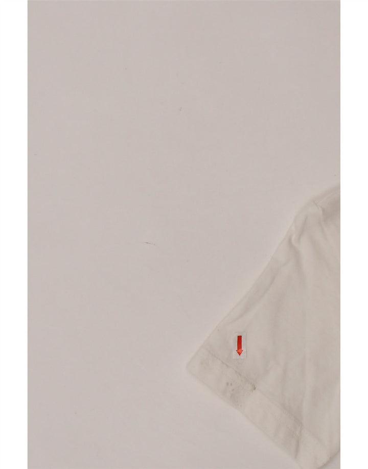 Camiseta PUMA Boys Graphic 9-10 Anos Algodão Branco