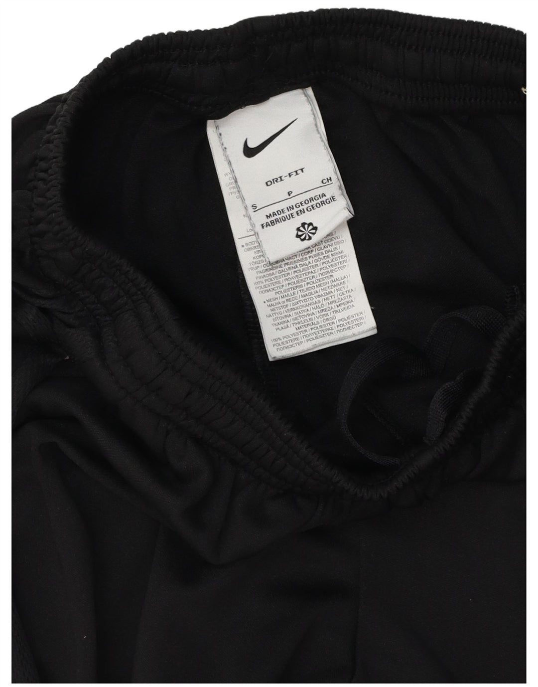 Calça Nike Dri Fit Feminina UK 10 Pequena Poliéster Preta