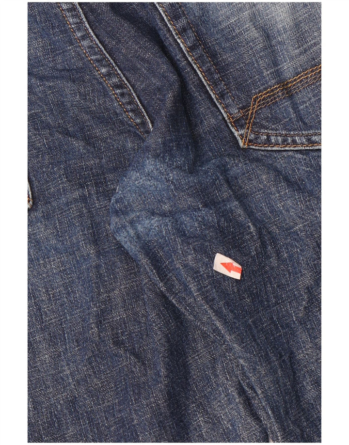 Timberland Mens Slim Jeans W32 L33 Azul Algodão