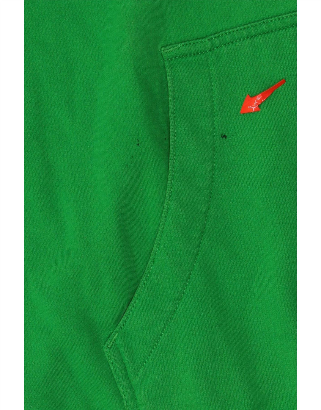 Suéter com capuz gráfico masculino KAPPA grande algodão verde