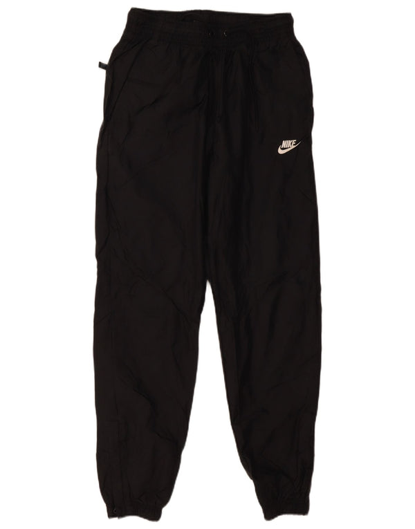 Nike Mens Treino Calças Joggers Pequeno Preto Nylon