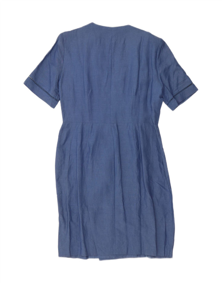 Vestido feminino vintage IT 50 XL azul