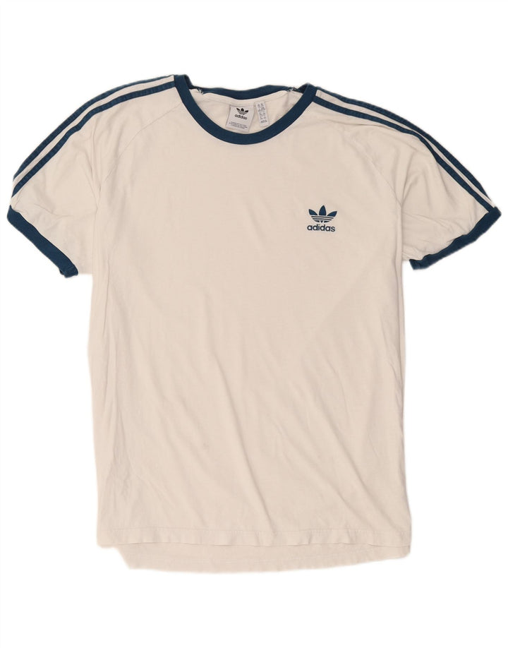 Camiseta masculina Adidas Top 2XL algodão branco