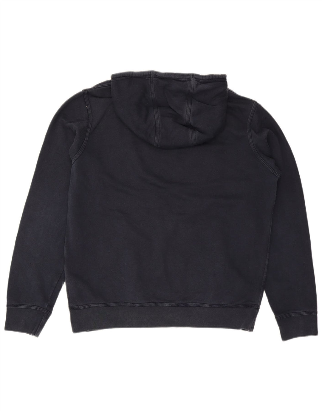 Jumper com capuz masculino Nike grande algodão azul marinho