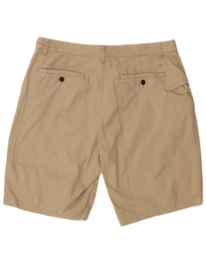 DOCKERS Mens Chino Shorts W36 Grande Algodão Bege