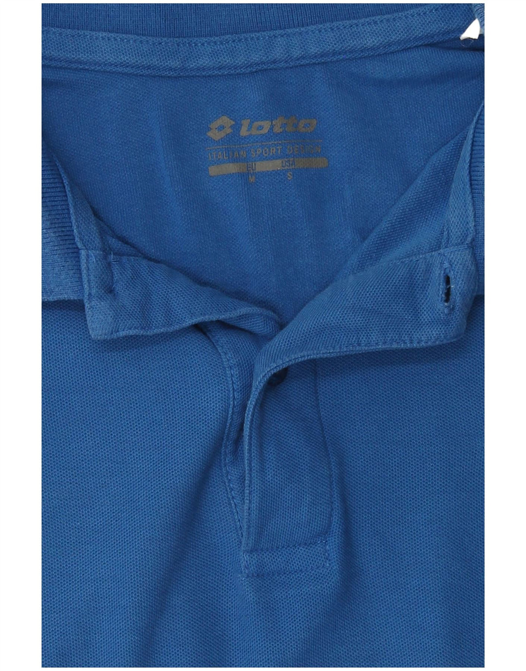 Camisa polo masculina LOTTO pequena azul