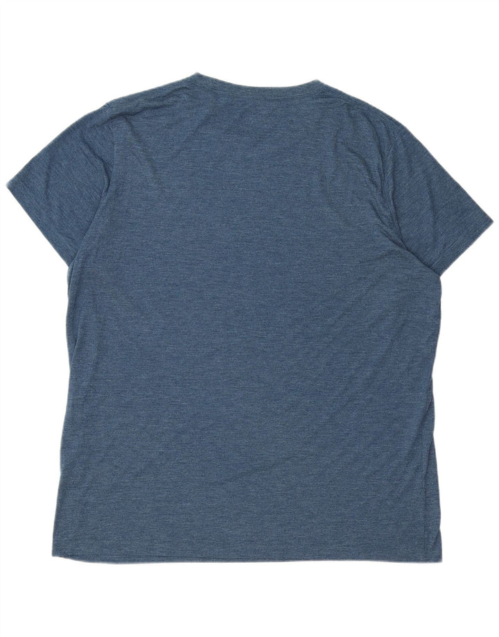 Camiseta ASICS masculina grande e alta 2XL azul