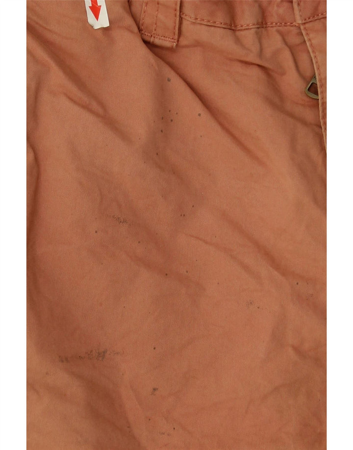 Fat Face Mens Chino Shorts W36 Grande Algodão Laranja