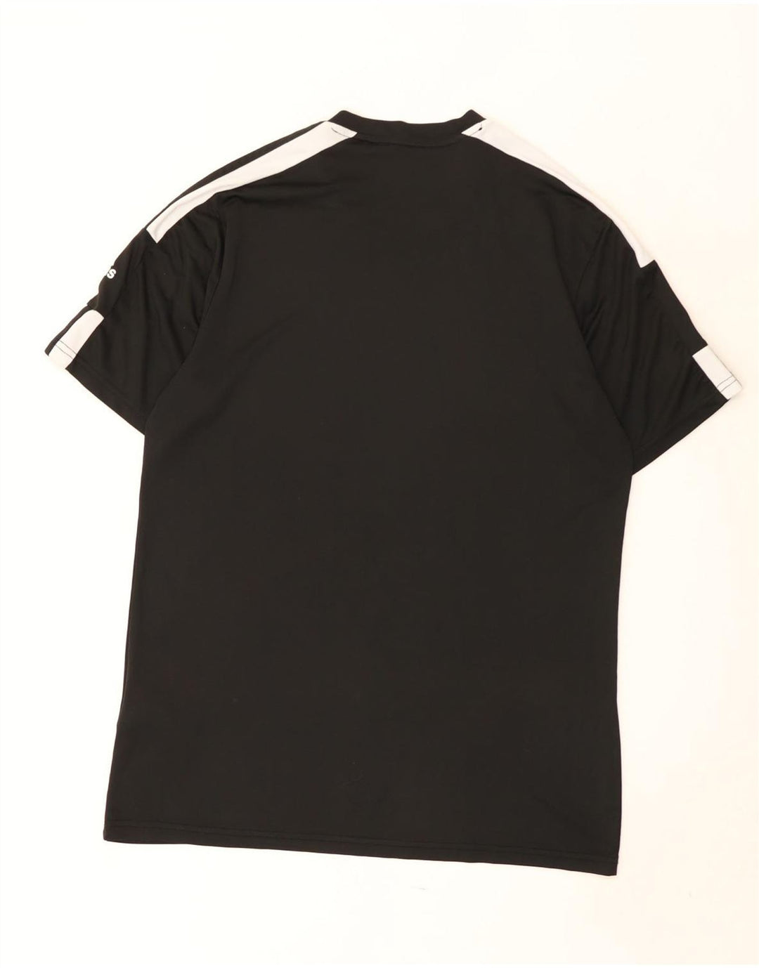 ADIDAS Mens Aeroready T-Shirt Top Grande Preto Colourblock Poliéster