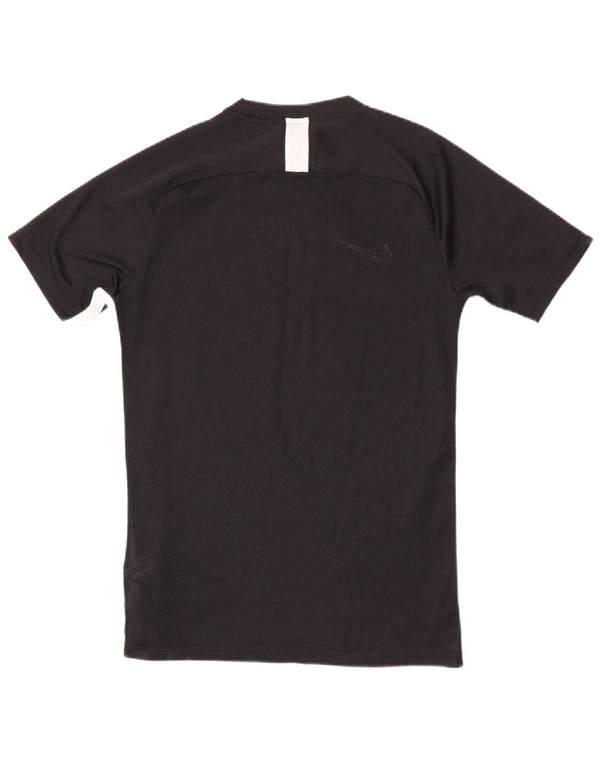 Nike Mens Dri Fit T-Shirt Top Medium Black Polyester