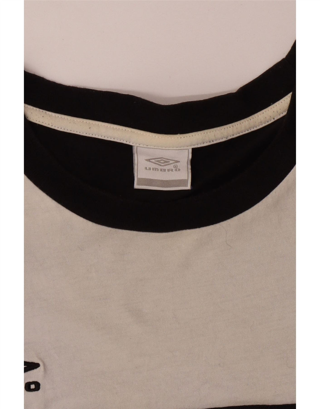 Camiseta masculina UMBRO Top XL preto colorblock algodão