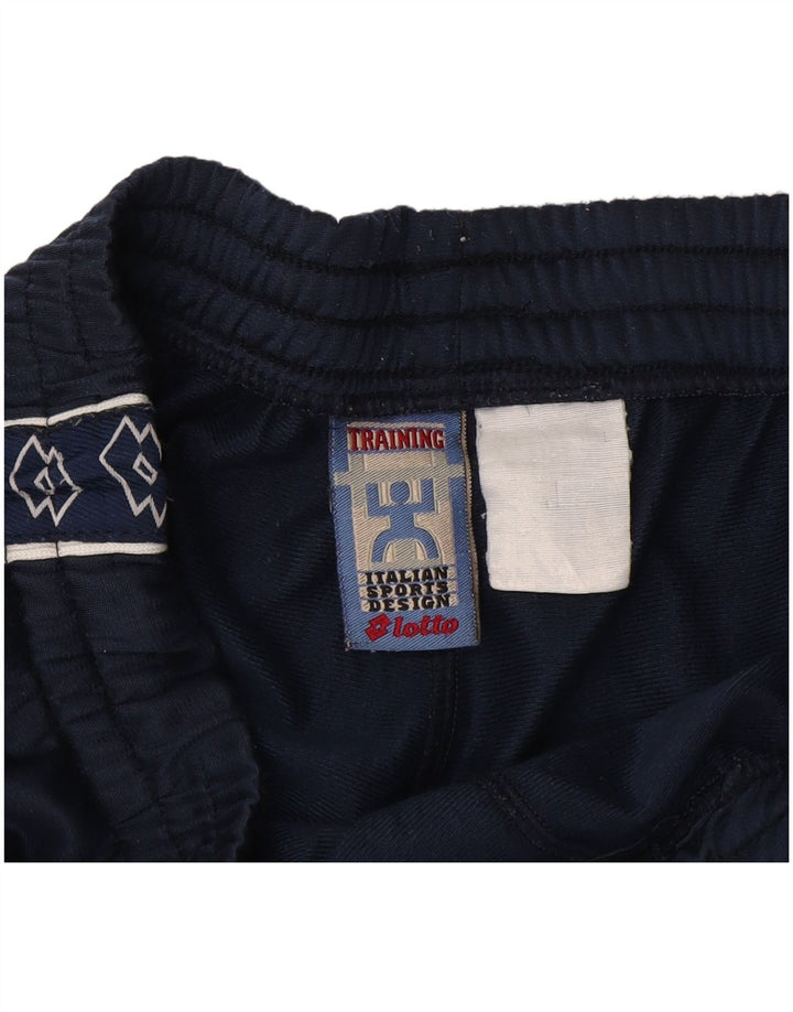 Calça de treino masculina Lotto Graphic grande azul marinho