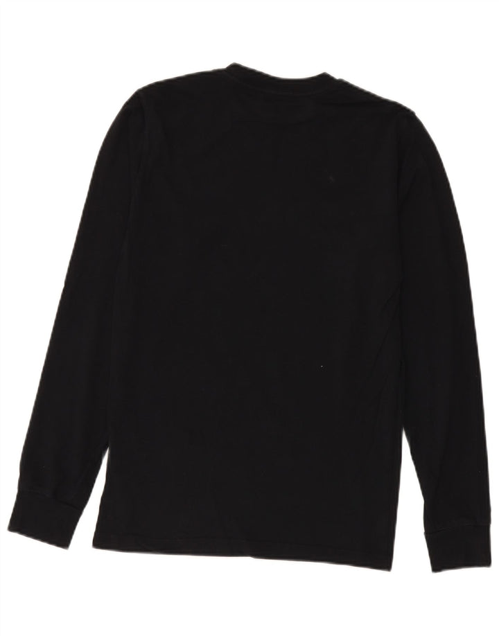 Vans Masculino Classic Fit Graphic Top Manga Longa Pequeno Algodão Preto