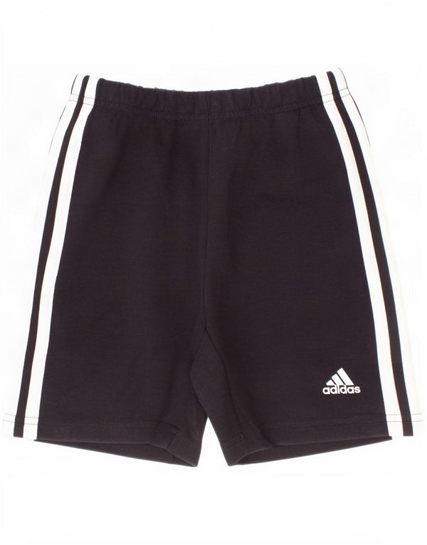 Shorts esportivos masculinos Adidas 6-7 anos algodão preto
