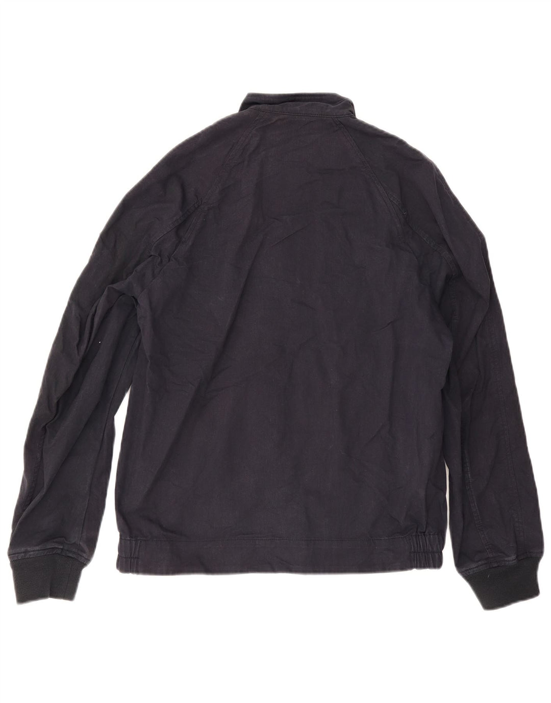 Jaqueta bomber masculina Paul Smith de algodão azul marinho médio