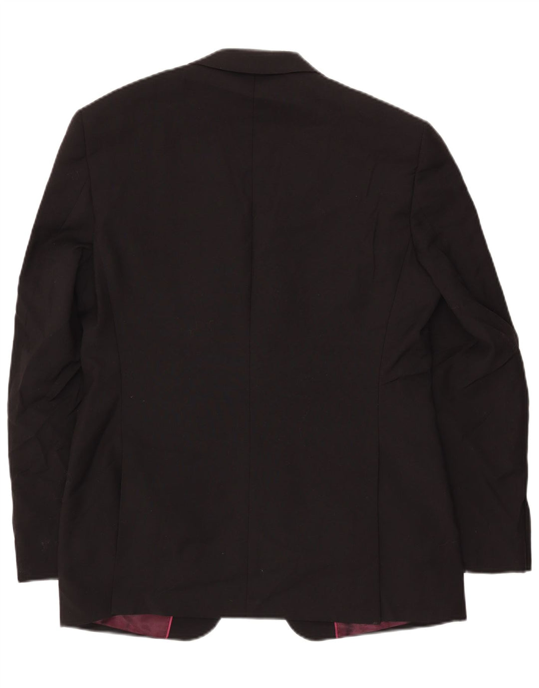 Jaqueta blazer masculina Marks & Spencer Autograph 2 botões Reino Unido 40 grande preta