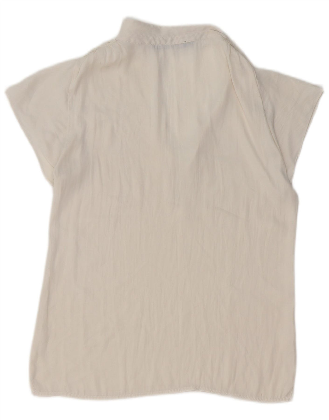 Polo feminino ZARA UK 6 XS branco