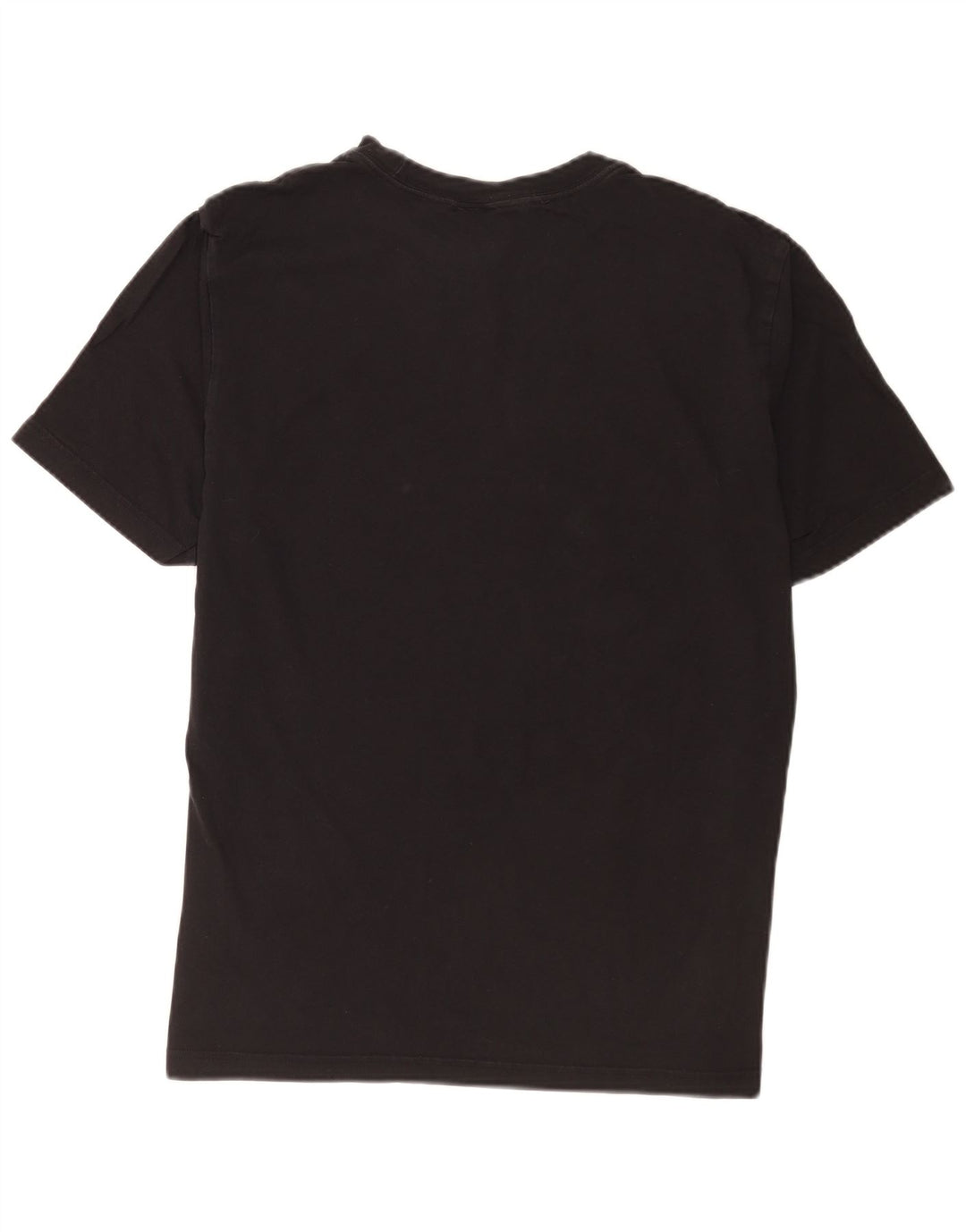Adidas Mens Graphic T-Shirt Top Médio Algodão Preto