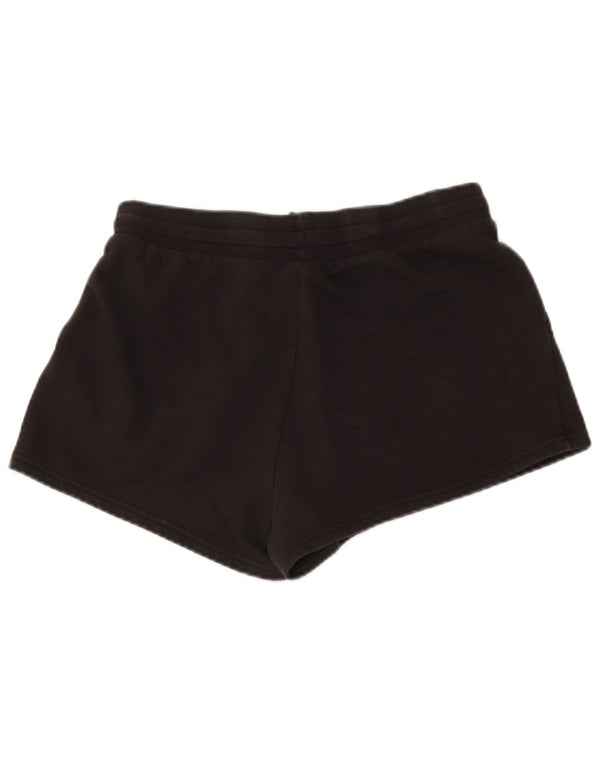Shorts esportivos femininos Puma UK 14 grande algodão preto