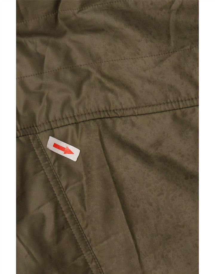 Jaqueta acolchoada masculina LEE UK 44 2XL poliéster cáqui