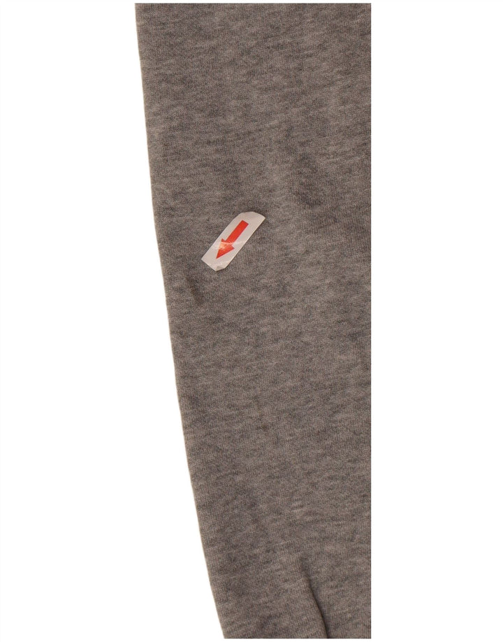 Puma moletom masculino jumper pequeno cinza manchado