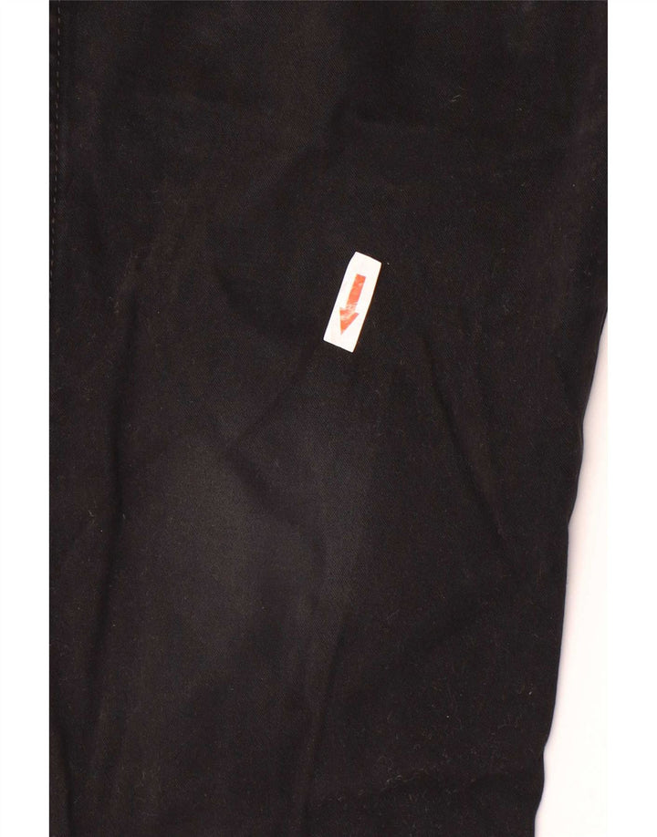 Wrangler Calça jeans masculina cônica W32 L29 algodão preto