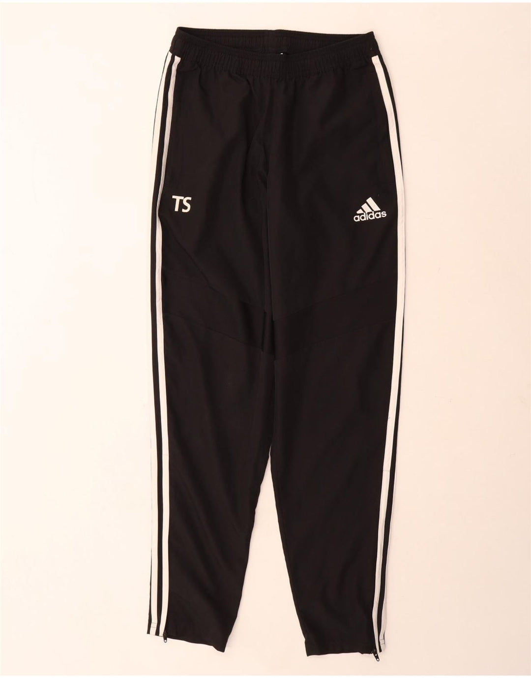 Calça Adidas Masculina Climalite Graphic Treino Pequena Poliéster Preto