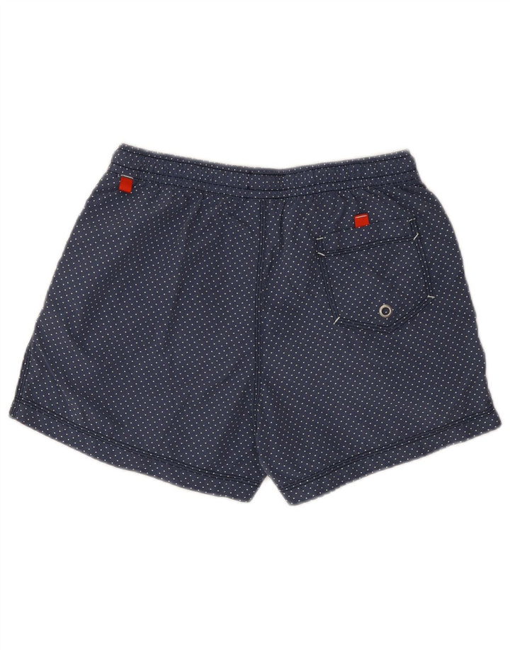 Shorts de natação masculino North Sails médio azul marinho poliamida manchada